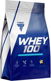 Trec Nutrition Whey 100 Whey Protein Konzentrat Pulver Vanille 700 g – Bild 1 von 3