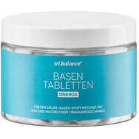 Produktbild von tri.balance Basentabletten Orange Mineralstoff-Komplex Citrat vegan und zuckerfrei für Erwachsene, Schwangere und Stillende
