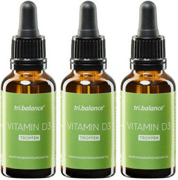 tri.balance Vitamin D3 Tropfen für Erwachsene, Senioren und Kinder 30 ml – Bild 1 von 2
