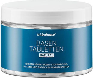 Tribalance Basentabletten Mineralstoff-Komplex vegan und zuckerfrei für Schwangere und Stillende 225 Tabletten – Bild 1 von 2