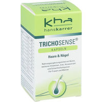 Produktbild von Trichosense Kapseln mit Zink, Biotin und Selen, vegan, glutenfrei und laktosefrei, 60 Stück