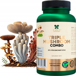 Triple Perform Dreifach-Pilz-Kombination Löwenmähne Reishi Cordyceps 600 mg Kapseln 60 Stück – Bild 1 von 3