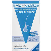 Produktbild von Trivital Haut & Haare Kapseln mit Zink, Biotin und Selen