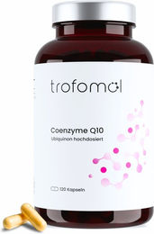 TROFOMOL Coenzym Q10 Ubiquinon 100 mg Kapseln 120 Stück vegan glutenfrei laktosefrei – Bild 1 von 3