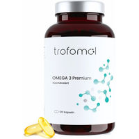 Produktbild von TROFOMOL Omega 3 Premium Fischöl Kapseln mit 330 mg EPA und 220 mg DHA 120 Kapseln