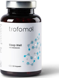 TROFOMOL Sleep Well Kapseln mit Melatonin, Baldrian und Kamille 120 Stück – Bild 1 von 3