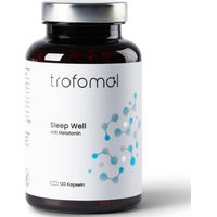 Produktbild von TROFOMOL Sleep Well Kapseln mit Melatonin, Baldrian und Kamille 120 Stück