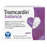 Produktbild von Tromcardin Balance Trommsdorff Mineralstoff-Komplex Tabletten laktosefrei glutenfrei zuckerfrei 120 Stück