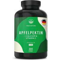 Produktbild von TRUE NATURE Apfelpektin Kapseln vegan laktosefrei und glutenfrei 300 Stück