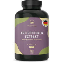 Produktbild von TRUE NATURE Artischocken Extrakt Kapseln Vegan 300 Stück