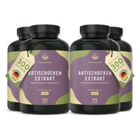 Produktbild von TRUE NATURE Artischocken Extrakt Kapseln Vegan Glutenfrei Laktosefrei 1440 Stück