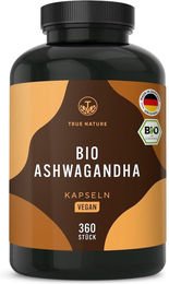 TRUE NATURE® Bio Ashwagandha Kapseln 2600 mg – Bild 1 von 4