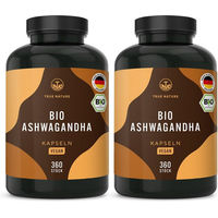 Produktbild von TRUE NATURE® Bio Ashwagandha Kapseln vegan