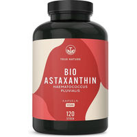 Produktbild von TRUE NATURE Bio Astaxanthin Kapseln vegan hochdosiert 8mg 120 Stück