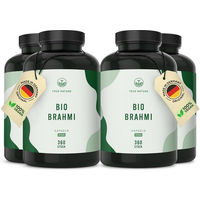 Produktbild von TRUE NATURE® Bio Brahmi Kapseln - Vegan & Ohne Zusatzstoffe