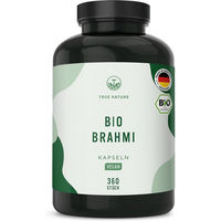 Produktbild von TRUE NATURE® Bio Brahmi Kapseln - Vegan & Ohne Zusatzstoffe