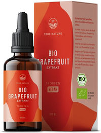 TRUE NATURE® Bio Grapefruitkernextrakt Tropfen mit Bioflavonoiden – Bild 1 von 3