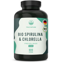 TRUE NATURE Bio Spirulina und Chlorella Superfood-Mischung Presslinge 150 Tage – Bild 1 von 1