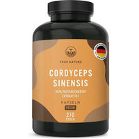 Produktbild von TRUE NATURE® Cordyceps Sinensis Kapseln Vegan Laktosefrei Glutenfrei