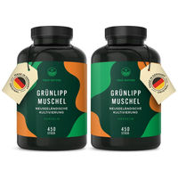 Produktbild von TRUE NATURE Grünlippmuschel Kapseln 2x450 Stück glutenfrei und laktosefrei