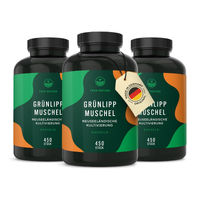 Produktbild von TRUE NATURE Grünlippmuschel Kapseln 3x450 Stück glutenfrei und laktosefrei