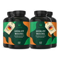 Produktbild von TRUE NATURE Grünlippmuschel Kapseln glutenfrei und laktosefrei 1800 Stück
