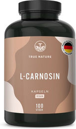 TRUE NATURE® L-Carnosin Kapseln vegan laktosefrei glutenfrei – Bild 1 von 2