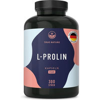 Produktbild von TRUE NATURE® L-Prolin Kapseln Vegan Kollagen-Booster Laktosefrei und Glutenfrei