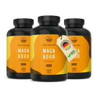 Produktbild von TRUE NATURE Maca Gold Gelber Maca Extrakt Hochdosiert Vegan Kapseln 600 Stück