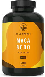 TRUE NATURE® Maca Kapseln vegan laktosefrei und glutenfrei – Bild 1 von 4