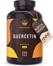 TRUE NATURE Quercetin Kapseln Vegan 240 Stück – Bild 1 von 6