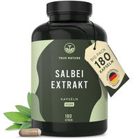 Produktbild von TRUE NATURE Salbei Kapseln Vegan 180 Stück