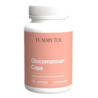 Produktbild von Tummy Tox Glucomannan Konjac Kapseln vegan 180 Stück