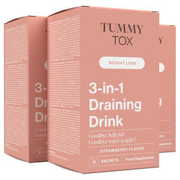 TummyTox 3-in-1 Draining Drink Kräuter-Komplex Pulver – Bild 1 von 3