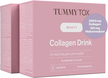 TUMMYTOX Collagen Drink Pulver mit Typ I Kollagen aus Fisch zuckerfrei – Bild 1 von 1