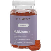 Produktbild von TummyTox Haar-Vitamine Multivitamin Gummis vegan glutenfrei laktosefrei ohne Gelatine 60 Stück