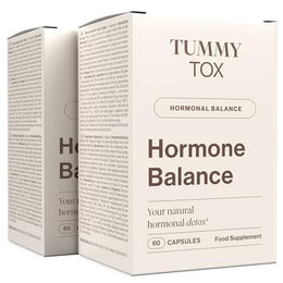TummyTox Hormone Balance Tabletten mit Chlorella, Jod und Vitamin B6 ohne Zusatzstoffe – Bild 1 von 1