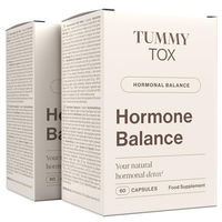 Produktbild von TummyTox Hormone Balance Tabletten mit Chlorella, Jod und Vitamin B6 ohne Zusatzstoffe