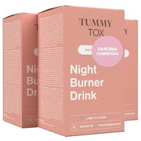 Produktbild von TummyTox Night Burner Drink mit Melisse, zuckerfrei und ohne Zusatzstoffe, 30 Portionen flüssig
