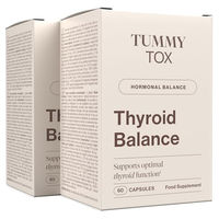 Produktbild von TummyTox Thyroid Balance Schilddrüse Jod und Zink Kapseln 120 Stück
