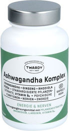 Twardy Ashwagandha Komplex Kapseln vegan – Bild 1 von 1