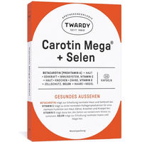 Produktbild von Twardy Carotin Mega + Selen Vitamin-Kombination Kapseln 60 Stück