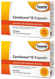Twardy Carotinora 15 Vitamin A Kapseln glutenfrei und laktosefrei 180 Stück – Bild 1 von 1