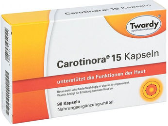 Twardy Carotinora Vitamin A Kapseln glutenfrei und laktosefrei 15 Stück – Bild 1 von 1