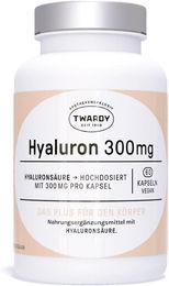 Twardy Hyaluronsäure 300 mg Kapseln vegan – Bild 1 von 1