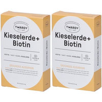 Produktbild von Twardy Kieselerde mit Biotin Kapseln vegan glutenfrei laktosefrei 120 Stück