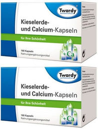 Twardy Kieselerde und Calcium Kapseln glutenfrei und laktosefrei – Bild 1 von 1