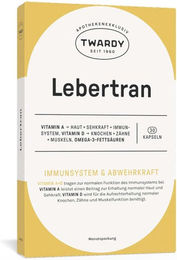 Twardy Lebertran Kapseln glutenfrei und laktosefrei 30 Stück – Bild 1 von 1