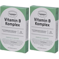 Produktbild von Twardy Vitamin B Komplex Kapseln glutenfrei und laktosefrei 120 Stück