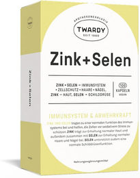 Twardy Zink und Selen Citrat Kapseln vegan 100 Stück – Bild 1 von 1